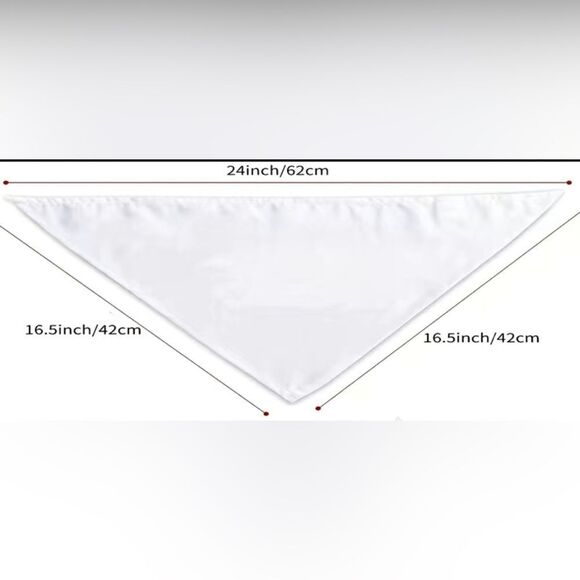 WEDDING OR ENGAGEMENT Dog Bandanas. Set of 2. OS. Black + White. Brand New! - Picture 5 of 5